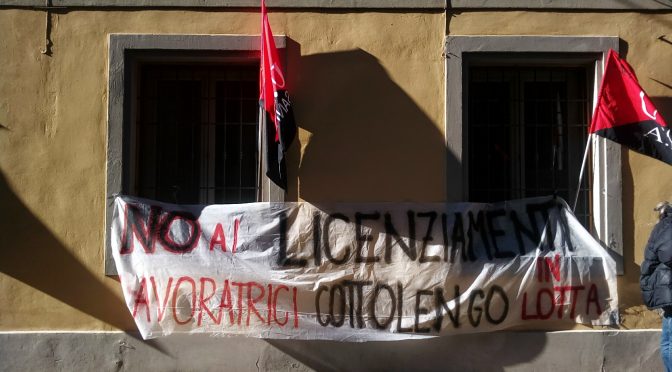 Cottolengo Pisa: la cura della persona tra sfruttamento e licenziamenti. Intervista ad una lavoratrice della casa di cura in lotta