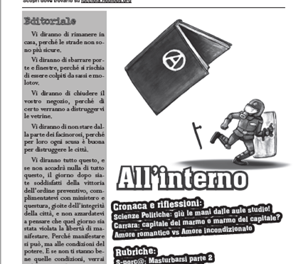 Il giornale che crea insicurezza